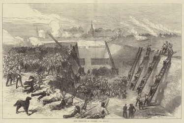 Belagerungsoperationen in Chatham, der Angriff